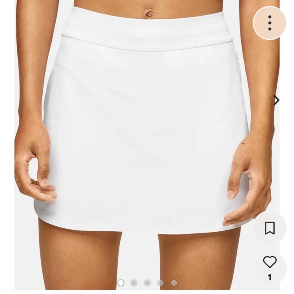 Outdoor Voices White Workout Skort